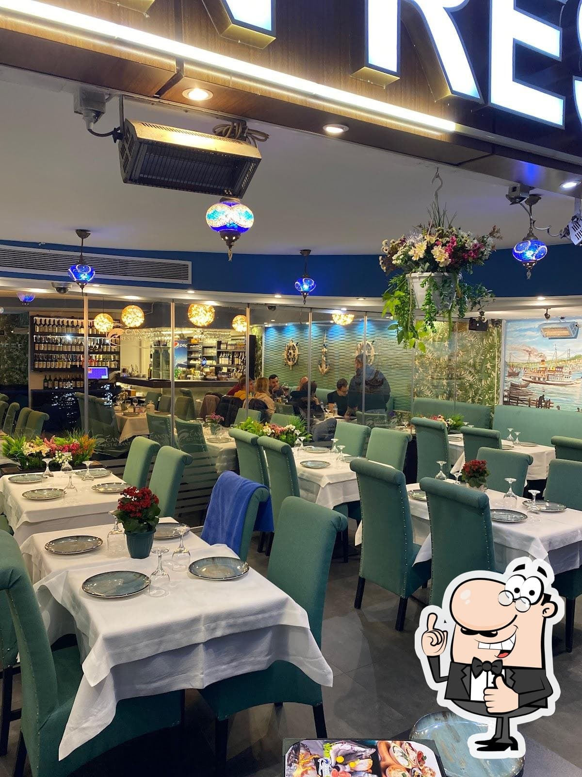 Cansın Restaurant iç mekânı